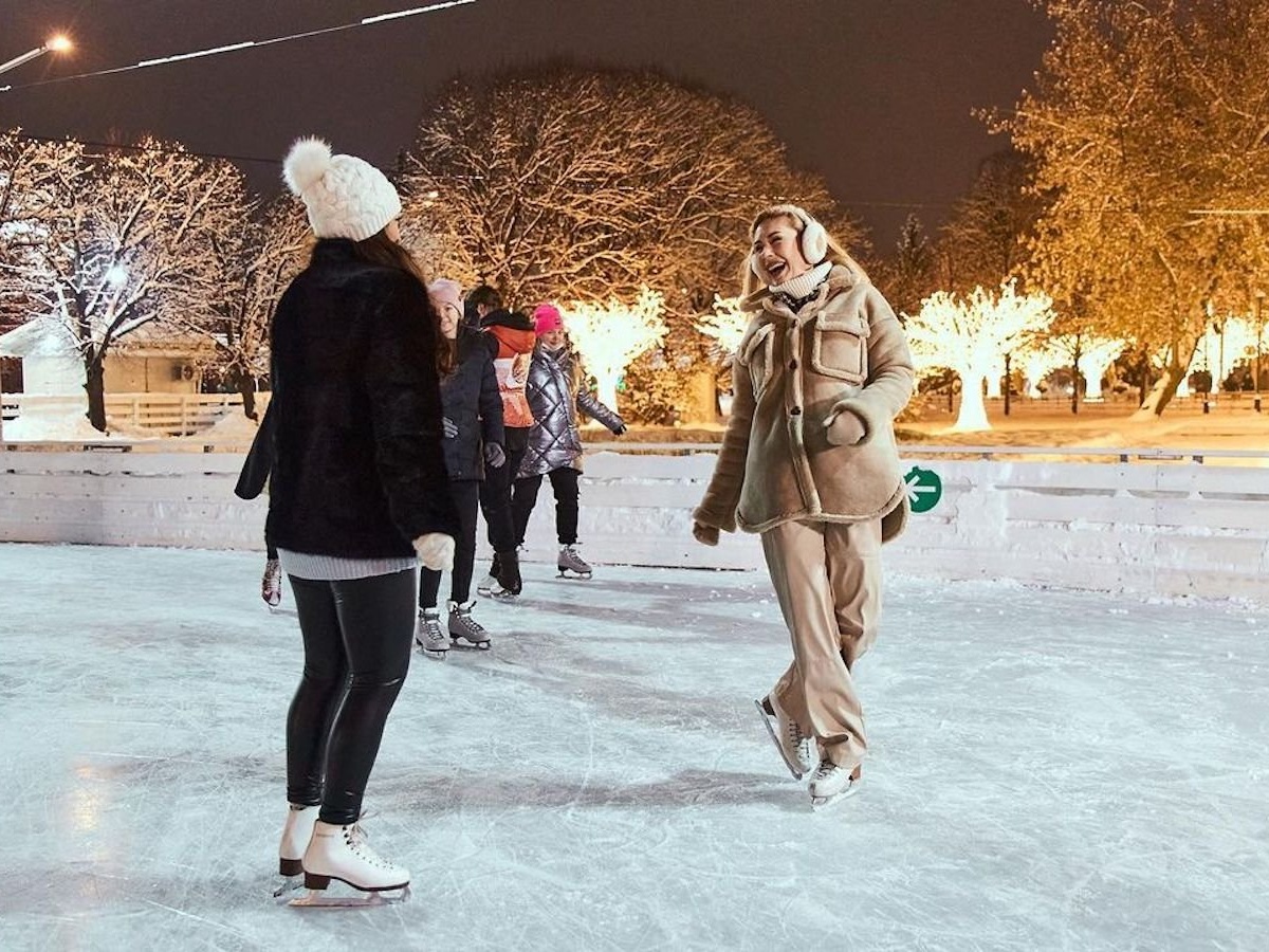 Ледовые катки в парках Москвы